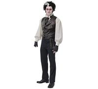 Sweeney Todd Mens Fancy Dress Costume Large Black