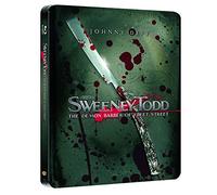 sweeney todd the demon barber of fleet street 2015- UK Exclusive Ultra Limited SteelBook Blu-ray Region Free Johnny Depp Limited print 2000 (Release 20th July)
