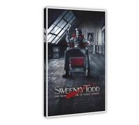 Sweeney Todd The Demon Barber of Fleet Street Posters Classic Thriller Movie 7 Canvas Poster Bedroom Decor Landscape Office Room Decor Gift 16x24inch(40x60cm)