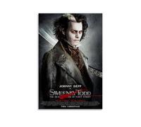 Sweeney Todd:The Demon Barber of Fleet StreetPoster for Bedroom Aesthetic Canvas Wall Art Living Room Painting Picture Print Modern Family Decor Artist Bathroom LandscapeUnframe-style20x30inch(50x75cm