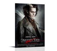 Sweeney Todd:The Demon Barber of Fleet StreetPoster for Bedroom Aesthetic Canvas Wall Art Living Room Painting Picture Print Modern Family Decor Artist Bathroom LandscapeFrame-style16x24inch(40x60cm)