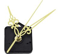 Sweep Clock Movement, High Torque Clock Mechanism - Clock Hands and Motor Kit for Noise-Free Operation, Gold Electroplated DIY Repair Parts,