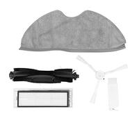 Sweeper Attachment Kit for 360 S7 S5, Side Brush Filter Net Cleaning Cloth Rolling Brush Tool - Durable ABS Material, Complete Maintenance Set for Efficient Vacuum Cleaning