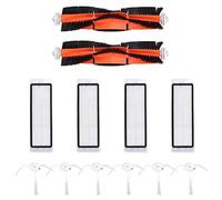 Sweeper Parts, TOPINCN 12Pcs Robot Vacuum Cleaner Filters Main Brush Side Brush Kit Effectively Remove Dirt Replacement Fit for Xiaomi Mijia