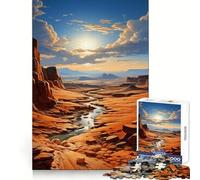 Sweeping Dunes of Dubai Jigsaw Puzzles for Teenagers 1000 Pieces Logic Game Home Pastime Precise Cut Festival Gift (50x75cm)