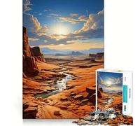 Sweeping Dunes of Dubai Jigsaw Puzzles for Teenagers 1000 Pieces Logic Game Home Pastime Precise Cut Festival Gift (50x75cm)