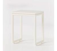 Sweeping Robot Storage Cabinet - Wooden Organizer Stand with Silent Pulleys, Wide Table Design, No Assembly Required