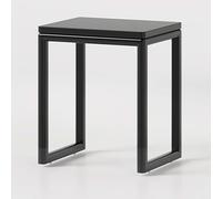 Sweeping Robot Storage Cabinet - Wooden Organizer Stand with Silent Pulleys, Wide Table Design, No Assembly Required