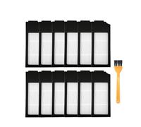 Sweeping Robot Vacuum Cleaner Filter, Compatible for Ecovacs Deebot. Compatible for X1 OMNI HEPA Filter Accessories Robot Vacuum Cleaner Washable Main Brush X1 TURBO Replaceable Parts (Color : 13pcs