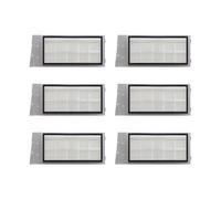 Sweeping Robot Vacuum Cleaner HEPA Filter, Filter Cartridge. Compatible For Roidmi EVE Plus. Vacuum Cleaner Filter Replacement Parts(Color:6Pcs)