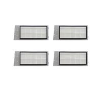 Sweeping Robot Vacuum Cleaner HEPA Filter, Filter Cartridge. Compatible For Roidmi EVE Plus. Vacuum Cleaner Filter Replacement Parts(Color:4Pcs)