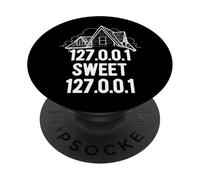Sweet 127.0.0.1 Computer Programming Coder Coding PopSockets Adhesive PopGrip