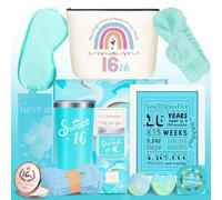 Sweet 16 Gifts for Girls,Best 16 Year Old Girl Birthday Gift ideas Set,Best 16th Birthday Gifts Box for Girls,Cool Gifts Basket for Sixteen Year Old Daughter Granddaughter Niece Sister Trendy 2025