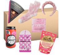 Sweet 16 Pamper Hamper Treat Gift Box for Girls | Spa Treat Skincare and Sweet Treats | Suitable for Birthday Gift for Daughter Granddaughter or Friend