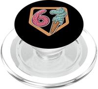 Sweet 69 Donut And Ice Cream Home Plate Sprinkles PopSockets PopGrip for MagSafe
