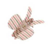 Sweet Acrylic Hair Claw With Lovely Bowknot Designs Strong Secure Hold Hair Clamp Jaw Clip For Women And Teens Hairstyle