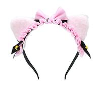 Sweet Adult Children Live Broadcast Hairband Pleated Laces For Ear Shape Headbands Hair Hoop For Girls