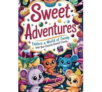 Sweet Adventures Dessert Coloring Book: Bold and Whimsical Designs for Relaxation and Fun: Explore a World of Treats and Tiny Friends with Easy-to-Color Pages Perfect for Adults and Kids