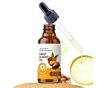 Sweet Almond Body Oil, Pure Almond Oil 100% Pure & Natural, Moisturising Facial Oil For Face Care, Almond Oil For Nourishes Skin, Hair Care Oil, Nail Cuticle Oil, Body Massage Oil - Travel Size