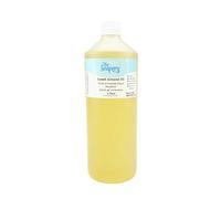 Sweet Almond Oil - 1 Litre Cosmetic Grade for Massage, Aromatherapy, Soaps, Lotions.