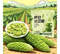 Sweet and crisp dried bitter melon, 25g/pack, individually wrapped, convenient, low-fat, a perfect snack to satisfy hunger. (1bag)