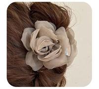 Sweet And Exquisite Camellia Pick, Milk Tea Color, Soft Luster, Gentle Style, Fine Craftsmanship, a Fashionable And Trendy Choice, With a Sense Of Refinement.