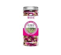Sweet and fragrant rose tea, bottled, fresh red roses, bubble, bubble water, Chinese, delicious fruit tea (one bottle)