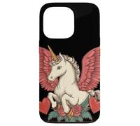 Sweet and Funny Valentine’s Unicorn for Love Seekers Case for iPhone 13 Pro