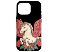 Sweet and Funny Valentine’s Unicorn for Love Seekers Case for iPhone 16 Pro