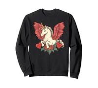 Sweet and Funny Valentine’s Unicorn for Love Seekers Sweatshirt