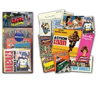 Sweet and Nostalgic 1960s Childhood Memorabilia Gift Pack with over 20 pieces of Replica Artwork