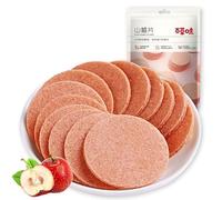 Sweet and Sour Hawthorn Slices 208g/bag, Delicious Fruit Food, Healthy Snack Gift Pack, Family Leisure Snack, Festival Gift, Afternoon Tea Dessert (1 bag)