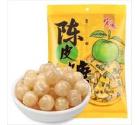 Sweet and sour plum candy, Delicious orange candy, Classic guava candy, Fruit snacks, Hard candy, Preserved fruits, Mixed fruit flavor candy gift pack, Wedding candy, Gummies (Orange candy,500g)