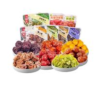 Sweet and sour preserved plum, candied fruits, dried plum specialties, casual snacks, sour and sweet plums, delicious snacks and snacks,Preserved fruit，dried fruit (Mixed plums (bagged))