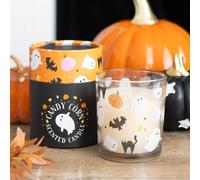 Sweet and Spooky Candy Corn Candle