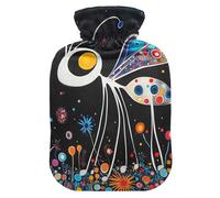 Sweet Ant Colorful hot-Water Bottle with Soft Cover, 2L hot compresses for The Body for Tummy Warmer, Tummy Warmer, Tummy Warmer
