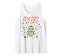 Sweet As Can Bee Cute Bumblebee Bee Lover Honeybee Tank Top