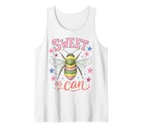 Sweet As Can Bee Cute Bumblebee Bee Lover Honeybee Tank Top
