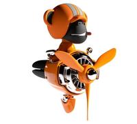 Sweet automatic perfume - funny ventilation, car figure, scented dispenser | Cute head movement with long fragrance for fermain for indoor climate