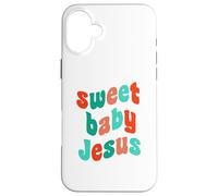 Sweet Baby Jesus Birthday Christian Christmas Believer God Case for iPhone 16 Plus