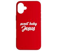 Sweet Baby Jesus Christ God Believer Christian Pray Gospel Case for iPhone 16 Plus
