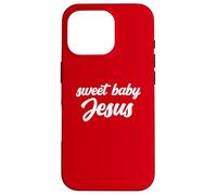 Sweet Baby Jesus Christ God Believer Christian Pray Gospel Case for iPhone 16 Pro
