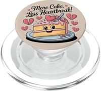 Sweet Bakery More Cake Less Heartbreak Baking Dessert PopSockets PopGrip for MagSafe