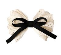 Sweet Ballet Hair Bows Elegant Lace Bowtie Hairclip Braids Barrettes Spring Hair Clip Female Hair Styling Clip