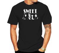 Sweet Band Glam Rock T-Shirt Black