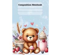 Sweet Bear Notebook: Size at 6x9 inches 100 Pages