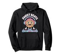 Sweet Beats Christmas Dj Festive Vibes Pullover Hoodie