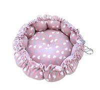 Sweet Bed Warm Pet Mat Cute Kitten Lounger Cushion House Tent Super Soft Small Dog Mat Bag Washable Cat Bed Dog Sofa Bed Plush Dog Sofa Bed
