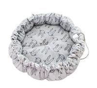 Sweet Bed Warm Pet Mat Cute Kitten Lounger Cushion House Tent Super Soft Small Dog Mat Bag Washable Cat Bed Dog Sofa Bed Plush Dog Sofa Bed