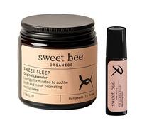Sweet Bee Sleep and Relaxation Bundle - Magnesium Sleep Butter and Calming Essential Oil Roll-On